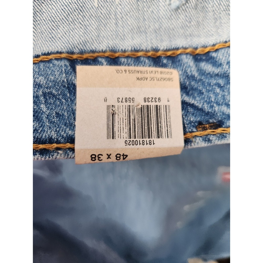 NEW LEVIS 541 Athletic Taper Jeans Stretch All Seasons Big & Tall 46x35 READ - Picture 10 of 16